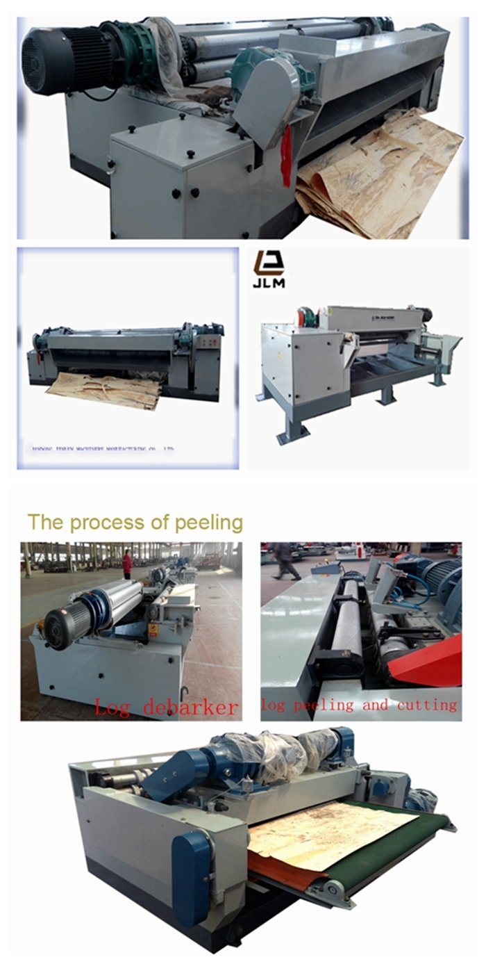 Máquina de madeira CNC descascadora de toras