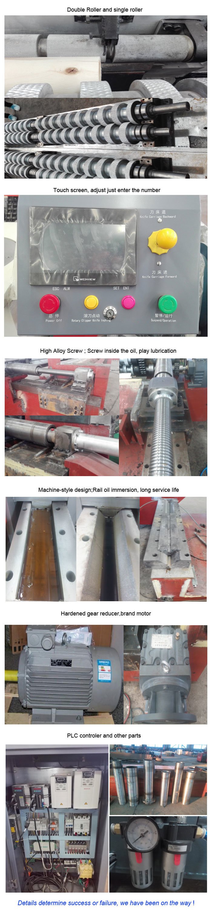 Shandong Jinlun CNC máquina de descascar lâminas de madeira compensada