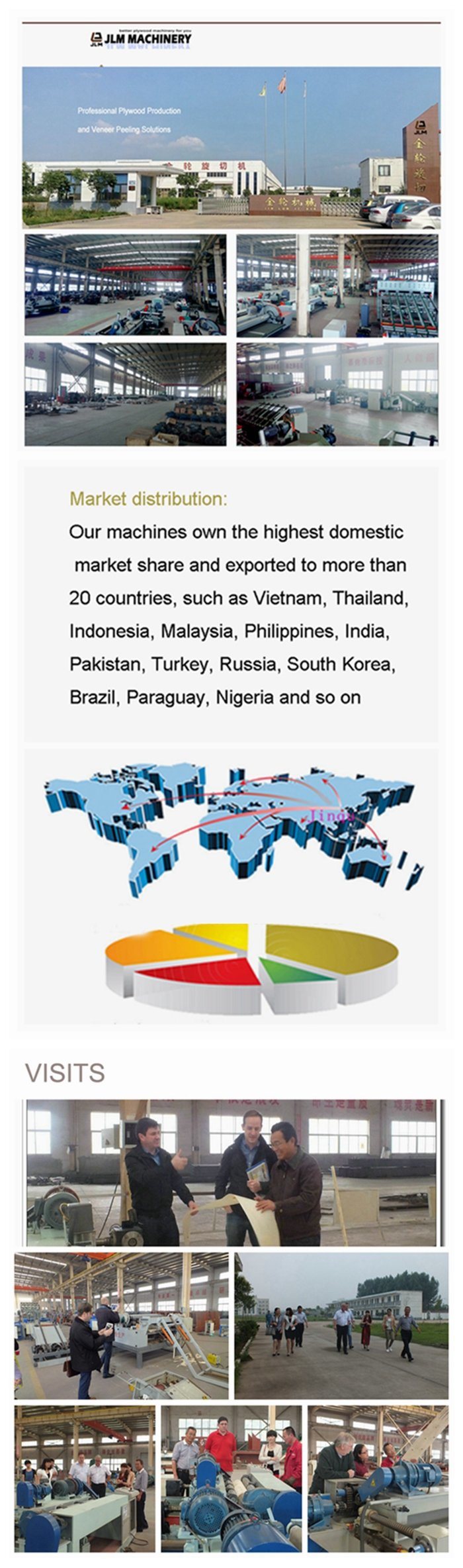 Descascador de toras para máquina de trabalhar madeira