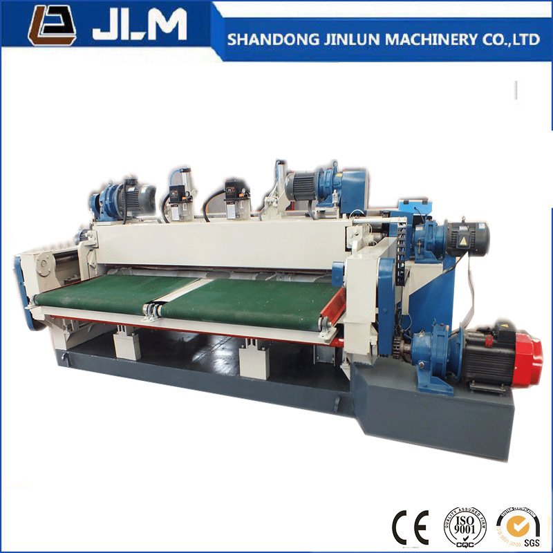 Máquina de descascar e cortar folheado de madeira para fabricação de compensado