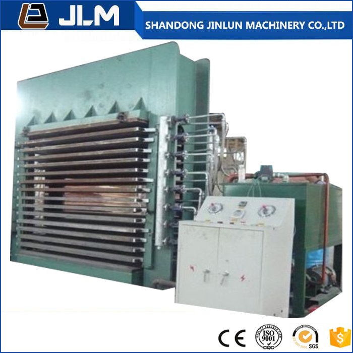 Máquina de prensagem a quente para folheado de madeira compensada Jinlun