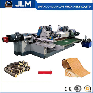 Máquina de descascar madeira rotativa CNC para folheado de madeira compensada