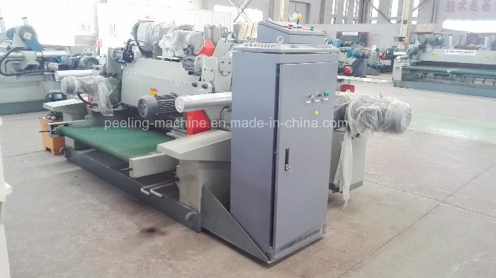 M&aacute;quina de corte e descascamento de folheado de fabrica&ccedil;&atilde;o de f&aacute;brica