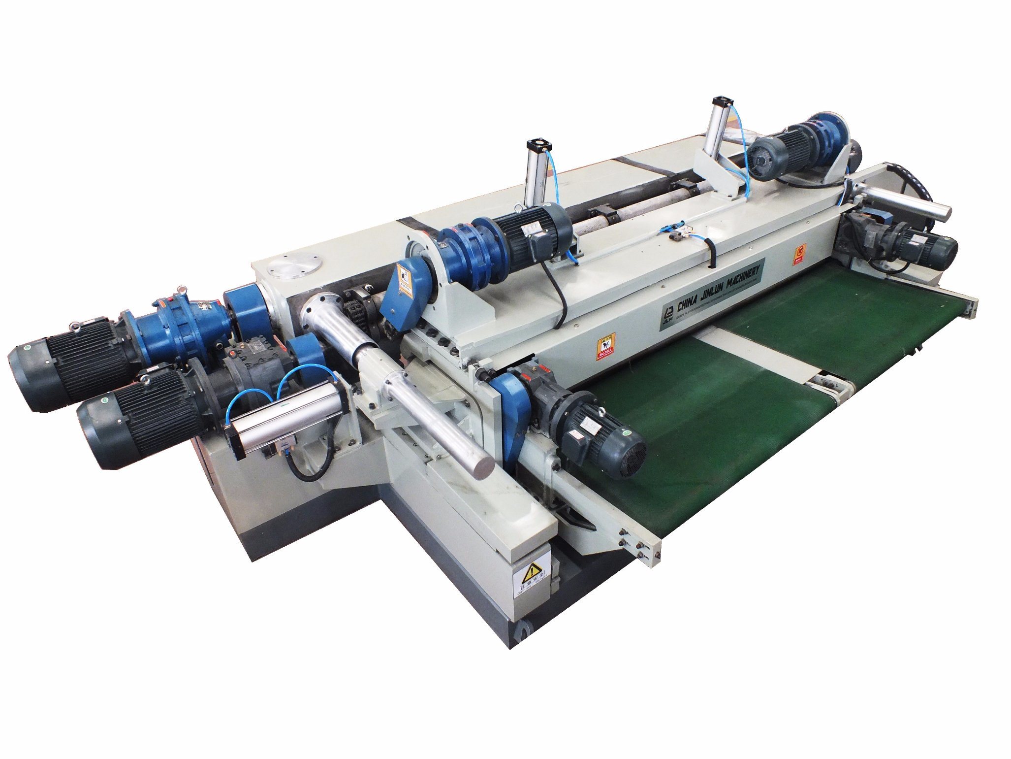 Shandong Jinlun 2600 mm de alimentação automática, marca líder, máquina de descascar folheados de madeira para madeira compensada