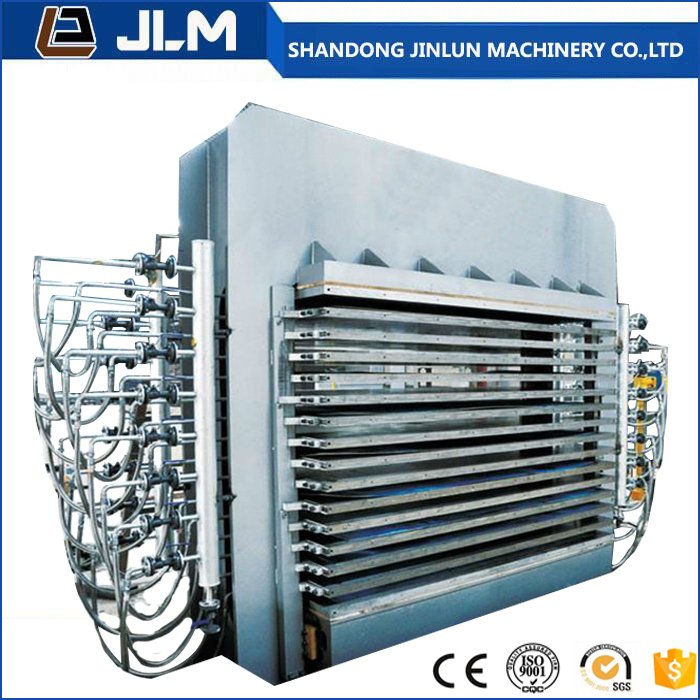 Máquina de prensagem a quente multicamada para linha de produção de compensado