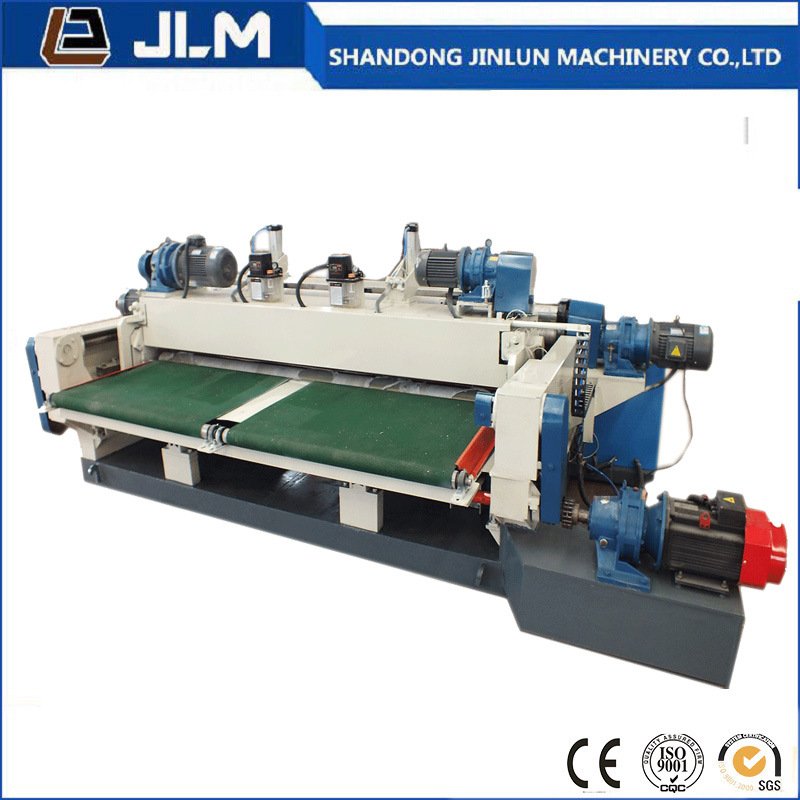 Máquina de descascar e cortar folheado de madeira para fabricação de compensado