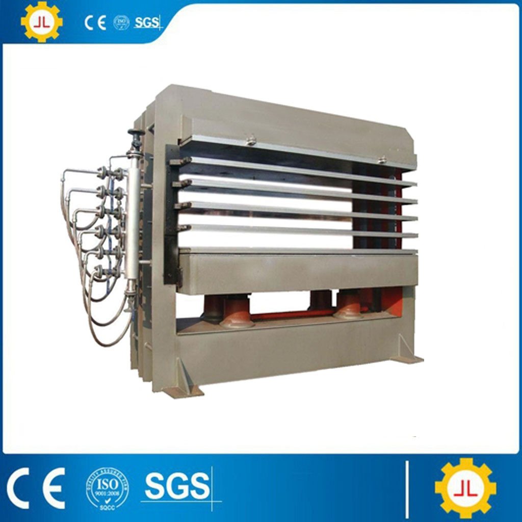 Máquina de prensagem a quente 500 T 10 camadas para compensado e placa à base de madeira