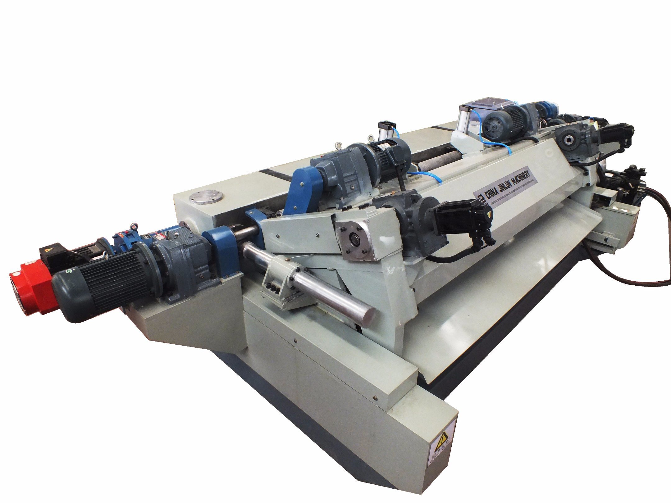 Venda imperdível Jinlun 8 pés folheado de madeira torno descascador