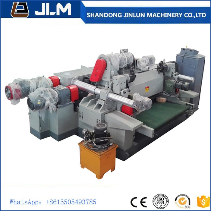 Nenhuma m&aacute;quina de descascamento de folheado de mandril para madeira dura de eucalipto de borracha