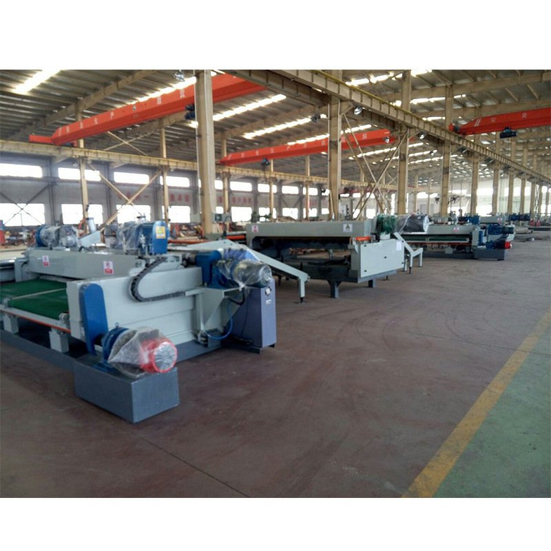 Linha Automática de Produção de Madeira Compensada Jinlun de 4 Pés