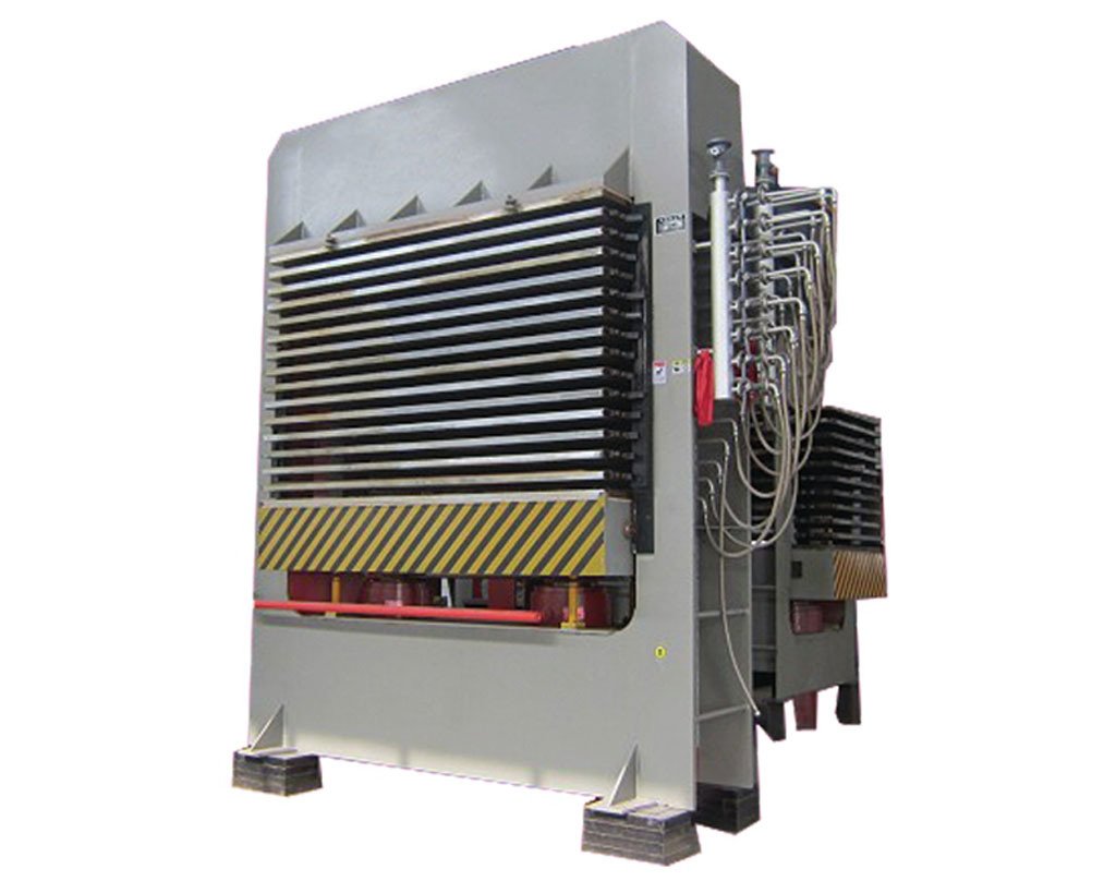 Máquina de prensagem a quente 500 T para compensado/máquina para fabricação de compensado Máquina de prensagem a quente