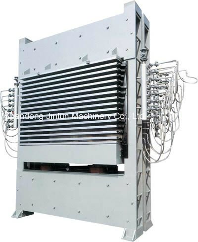 Máquina de prensagem a quente para madeira compensada, Máquina de prensagem a quente para trabalhar madeira
