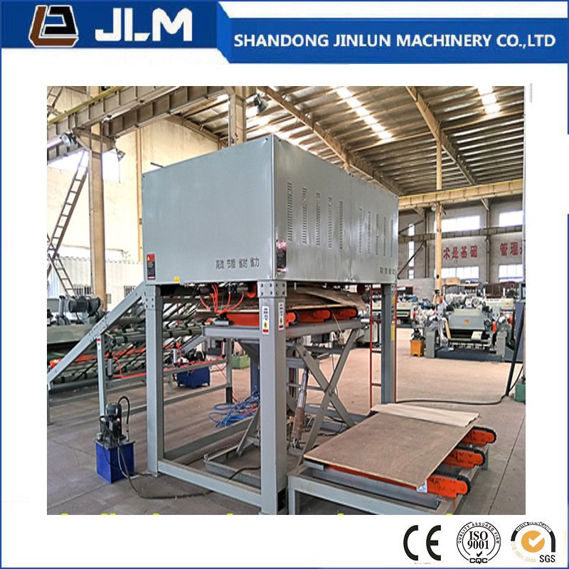 Linha de Máquinas de Contraplacado CNC para Descamação de Veneer