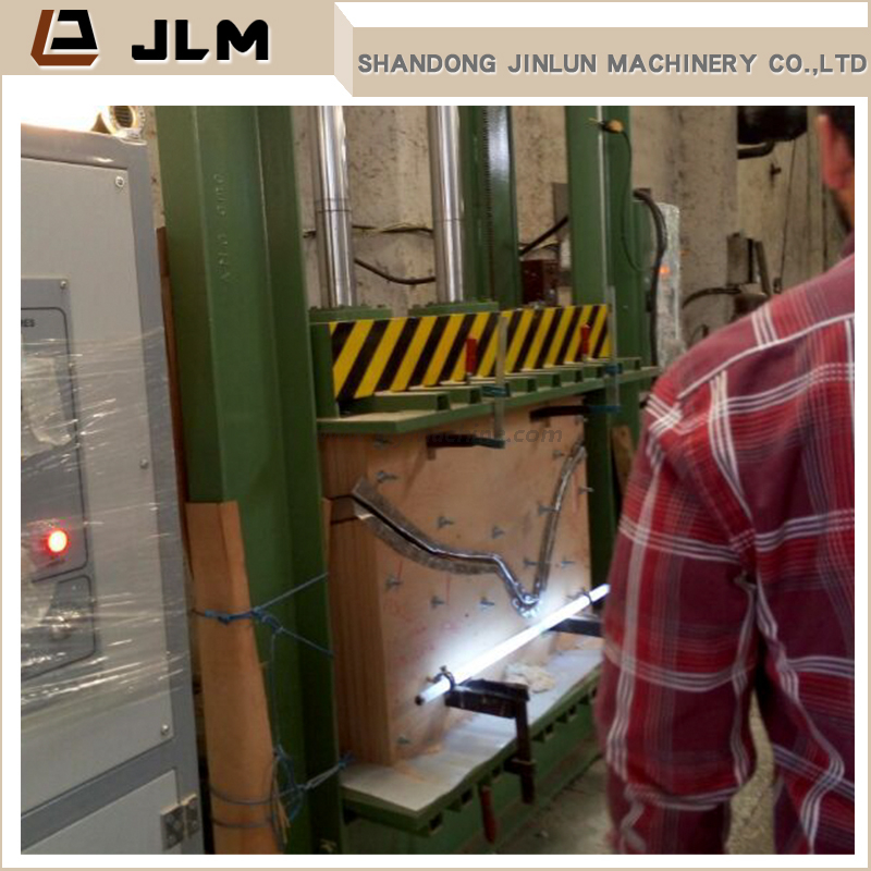 Máquina de prensa de cadeira de madeira dobrada rápida com aquecimento de alta frequência 