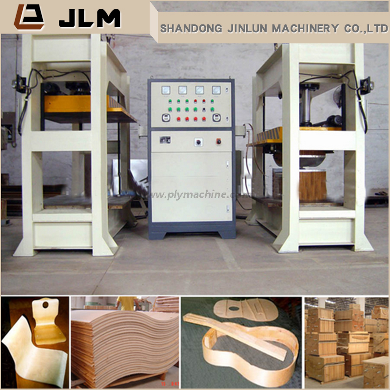 Prensa de compensado curvo 150T HF