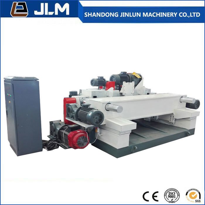 Máquina de descascar folheados de madeira sem mandril