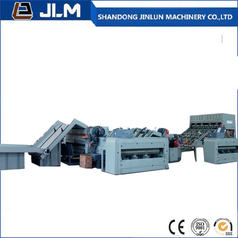 Linha de Máquinas de Contraplacado CNC para Descamação de Veneer