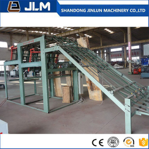 Máquina de compensado/empilhador/coletor de lâminas