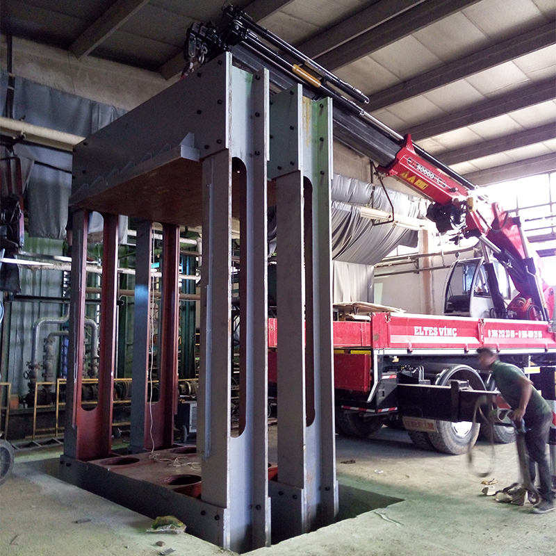 Máquina Industrial de Secador de Ar Quente para Secagem de Folheado de Núcleo de Madeira Compensada