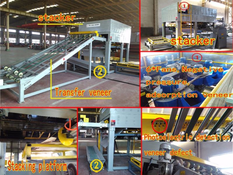 Venda imperd&iacute;vel Linha de descascamento de folheado de compensado de controle CNC autom&aacute;tico da China