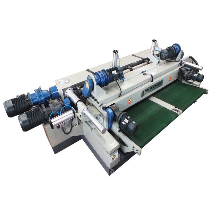 Máquina de contraplacado 8 pés sem eixo e máquina de descascar folheados