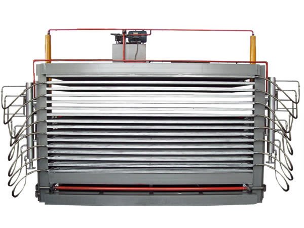 Máquina de secagem de folheado de núcleo de 15 camadas/secador contínuo de folheado de madeira compensada