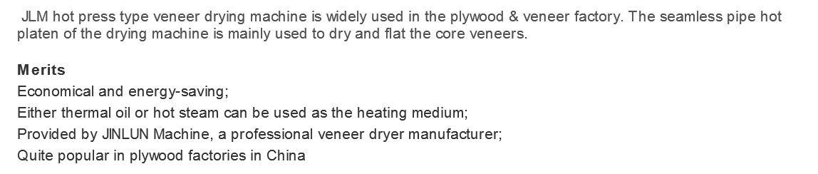Máquina de secagem/secadora de folheados com correia de malha de aço inoxidável