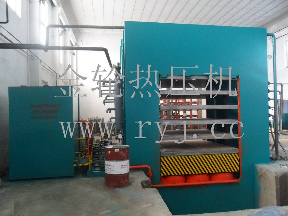 Máquina hidráulica de prensagem a frio de madeira compensada 4X8 pés para madeira compensada