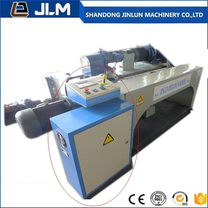 Armário de distribuição para máquina de descascar folheados