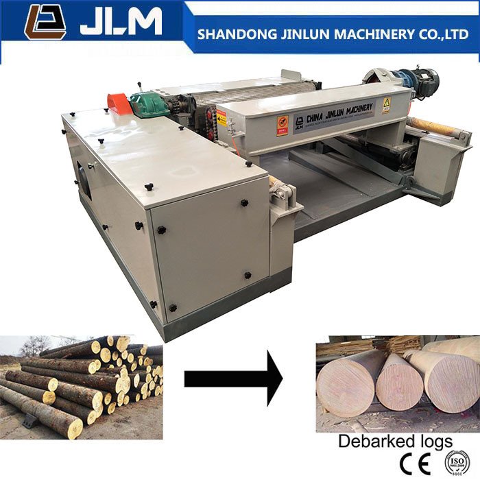 Máquina descascadora de toras