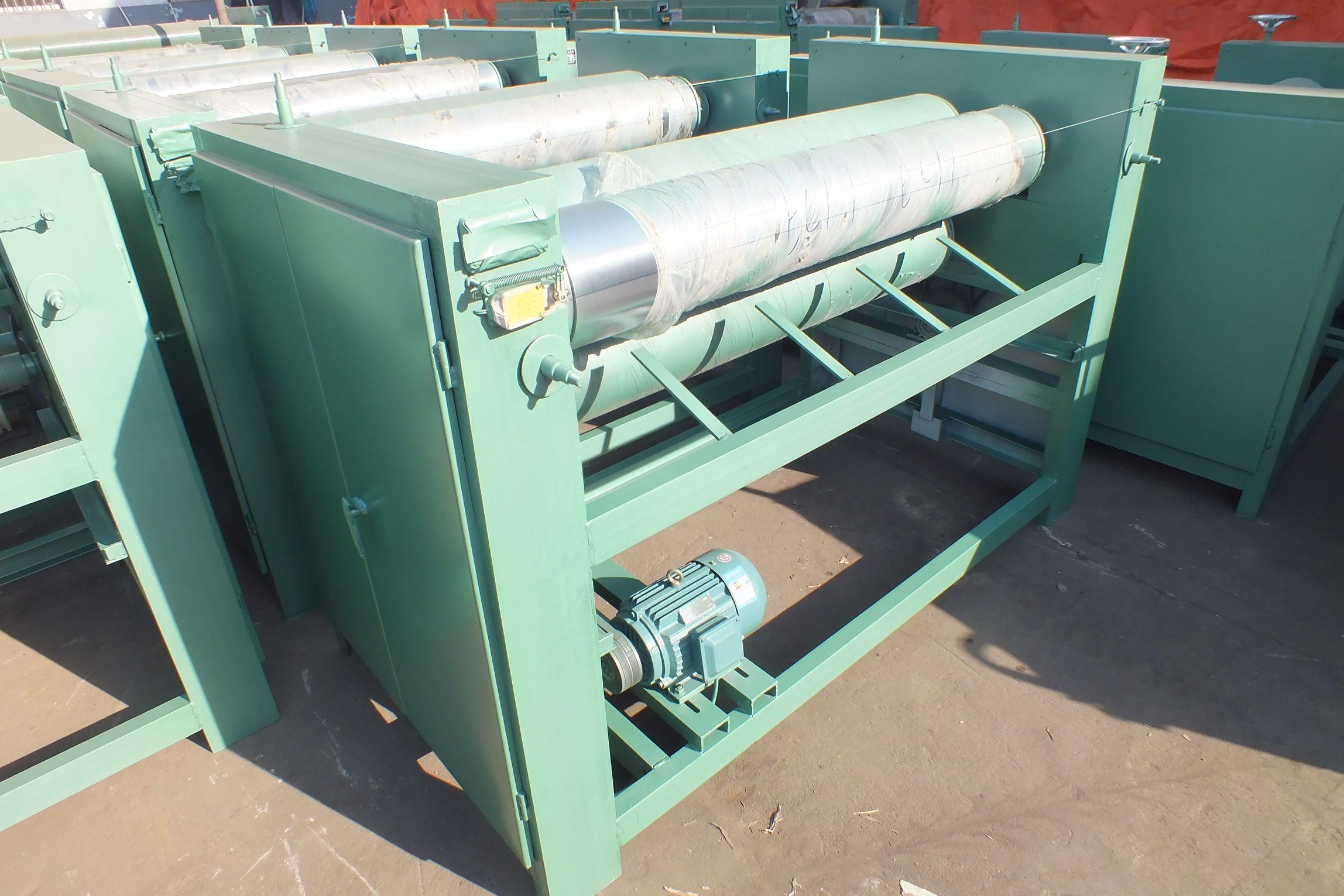 Cola de folheado de 8 pés de lado duplo máquina para trabalhar madeira máquina de madeira