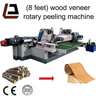 Torno descascador de folheado de madeira CNC de compensado chinês