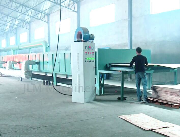 A linha de secadores Core Veneer para a linha de produ&ccedil;&atilde;o de compensados