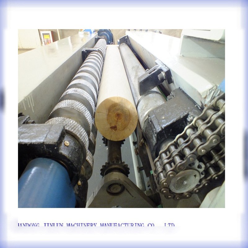 Máquina automática de descascar folheados sem fuso de alta qualidade