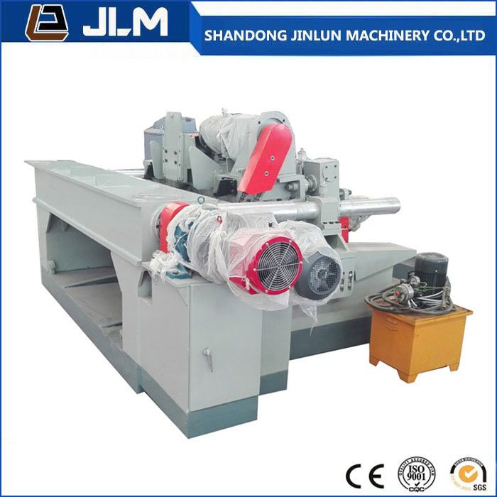 Máquina de descascar folheados de madeira sem mandril