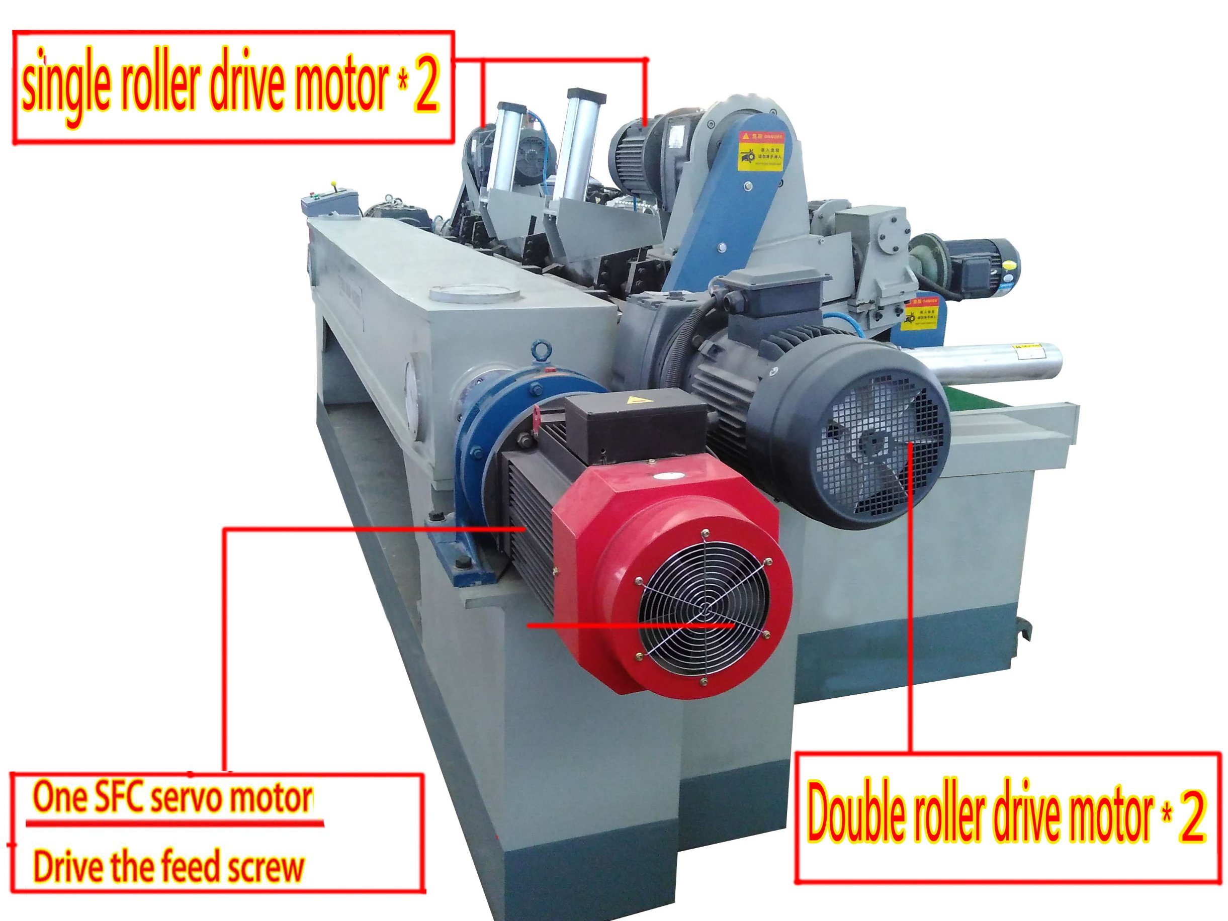 Máquina de compensado / máquina de descascar folheados sem eixo
