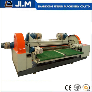 Máquina CNC para descascar e cortar compensado