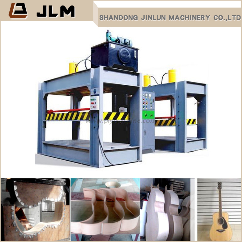 Prensa de compensado curvo 150T HF