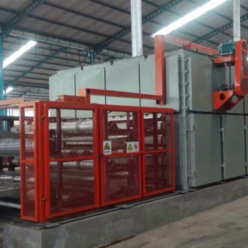 Secador de rolo de folheado de madeira compensada/Linha de produção de folheado de compensado