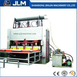 A máquina de prensagem a quente para folheados de melamina de ciclo curto 1200 T 4*8 