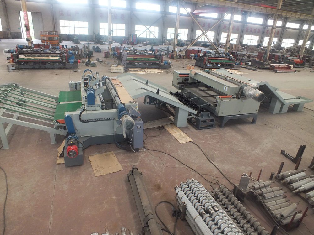 Linha de produção automática de folheado de contraplacado de 8 pés