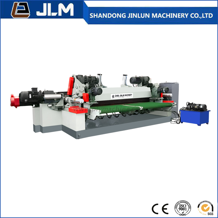 Máquina Hidráulica Descascadora de Folheado de Madeira Sem Eixo